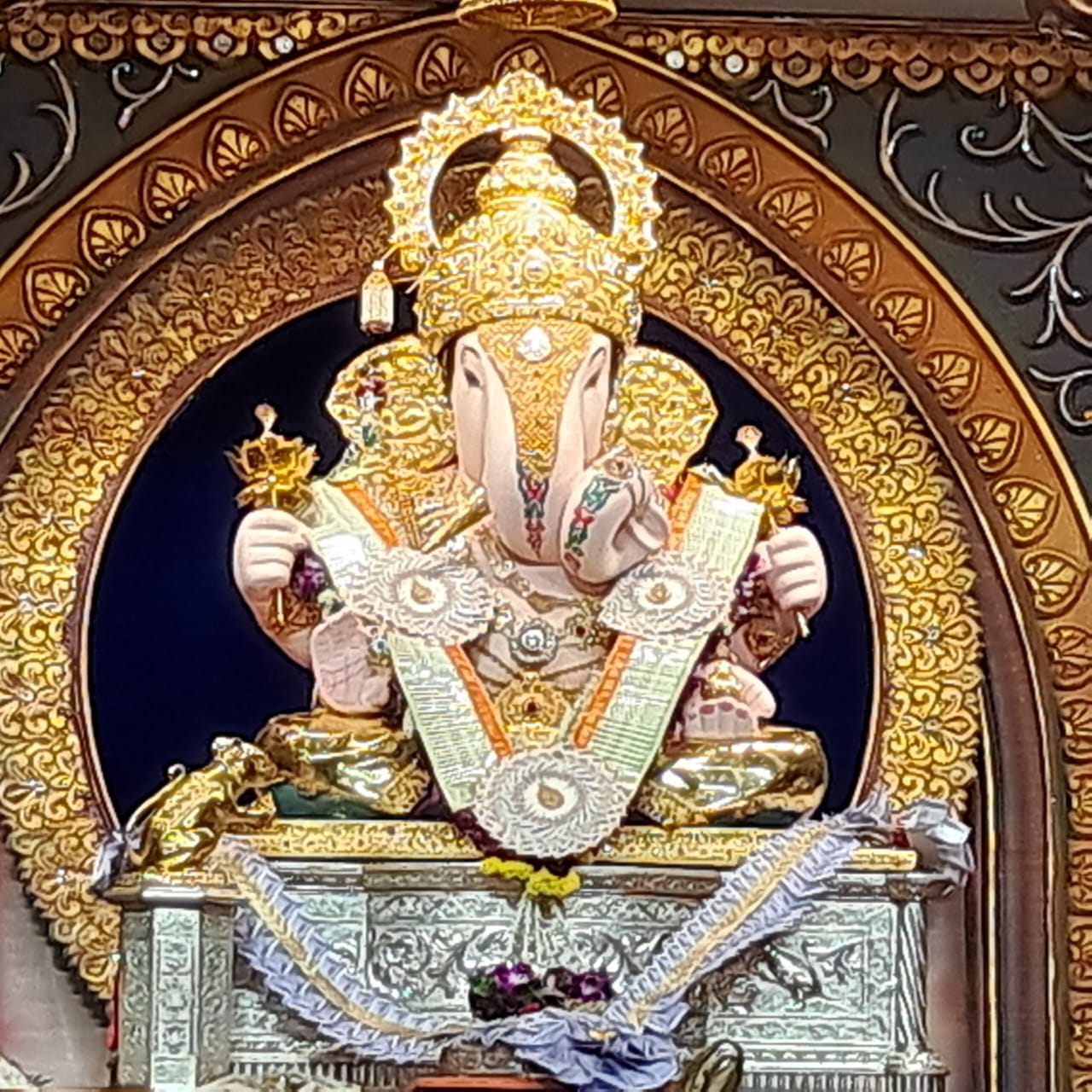 Ganpati Idol Darshan